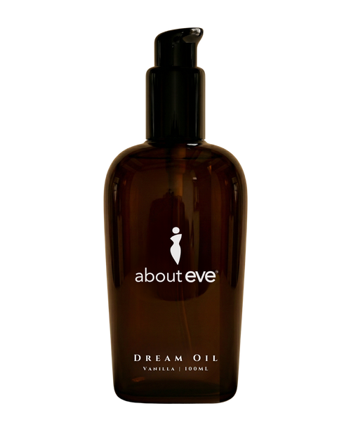 Dream Oil vanilla infused botanical body oil by About Eve
